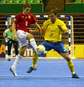Vit Blazej vs Schumacher: Czech Republic - Brazil (Photo courtesy: Lin Chia Shin)