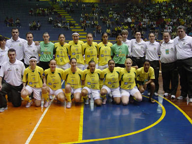 The Brazilian National team will now try to conquer the first edition of the South American Championship (Photo courtesy: Beto Costa - CBFS)