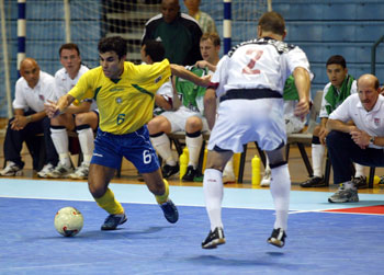 Pablo vs Andy Guastaferro during the entertaining match between Brazil and Usa (Photo courtesy: Lin Chia Shin - Photo&Grafia Comunica��o)