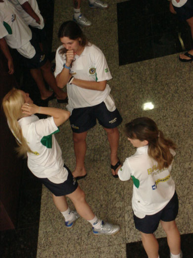 Brazilian Women National team (Photo courtesy: CBFS)