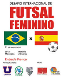 Brazil vs Spain - Futsal Desafio