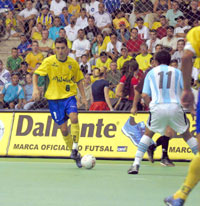 Neto in the match won over Argentina