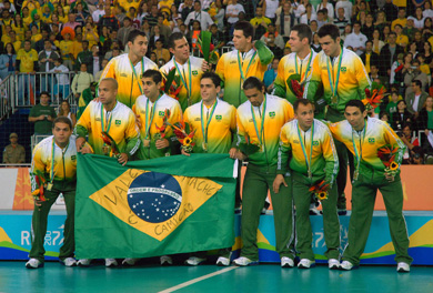Brazil, Pan American champion! (Photo courtesy: CBFS)