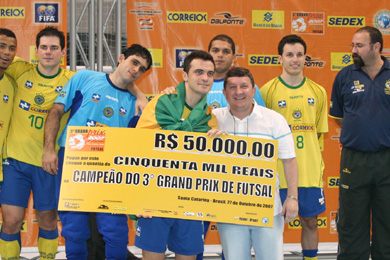 Third title in the international tournament Grand Prix (Photo courtesy: CBFS)