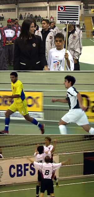 Images from the XV Campeonato Brasileiro de Sele��es Sub 20 (Photo courtesy: www.futsal.com.br)