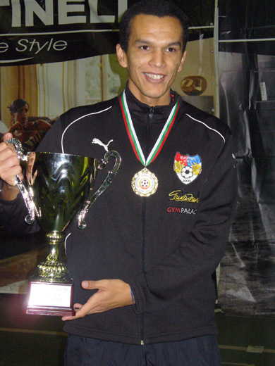 Eduardo Viana Edu, first brazilian in the bulgarian league! (Photo courtesy: MFC Varna)