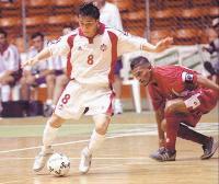 Gordon Chin (Canada) in action