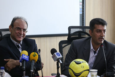 Abbas Torabian and Iran head coach Ali Sanei (Photo courtesy: Arash Khamooshi)