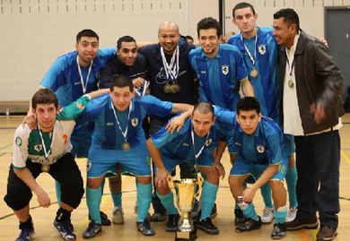 ATLETICO NACIONAL: 2009 WINTER FUTSAL CLASSIC CHAMPIONS (Photo Courtesy: Kris Fernandes)