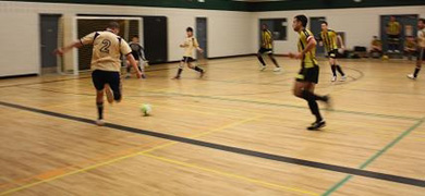 #2 Kurt Mella of Cruz Azul takes aim at the TCFL net (Photo courtesy: Kris Fernandes)