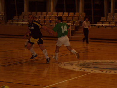 David Gil (Cap Del Carrer) during the match (Photo courtesy: Cap del Carrer)