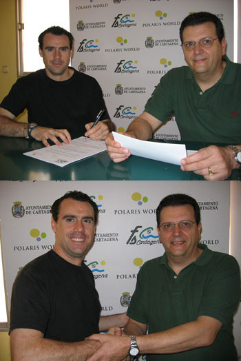 Carlos Sanchez renewed with Cartagena (Photo courtesy: Polaris World Cartagena)