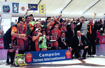 ACBF, title holder (Photo courtesy: Enrique Serrano - LNFS)