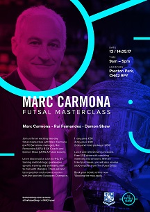 Futsal coaching workshop with former FC Barcelona manager Marc Carmona ...