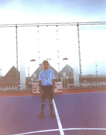 Chalo with Uruguayan National team