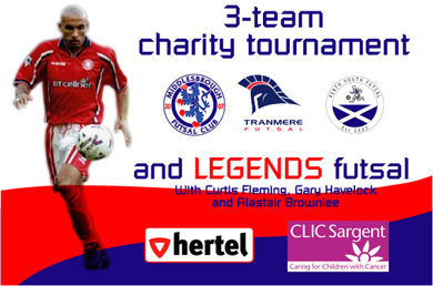 3-team charity tournament