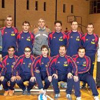 Chispas represented Spain in Bosnia (Photo courtesy: Diario Deportivo Ol�)