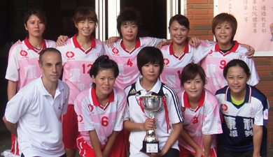 Women national champions of Taiwan: Taipei-SCSC!!(Photo courtesy: Taipei-SCSC)