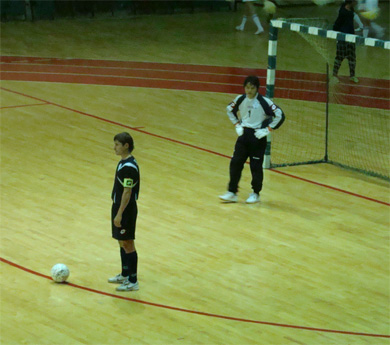 What a debut for Somkid Chuenta in Kazakhstan! (Photo courtesy: Liga Futsal Thailand)