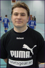 Calle Jonsson (Tyres� FF), topscorer (Photo courtesy: http://www.futsal.se)