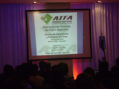 ATFA-FUTSAL: Asociacion de Tecnicos del Futbol Argentino, rama FUTSAL (Photo courtesy: ATFA)