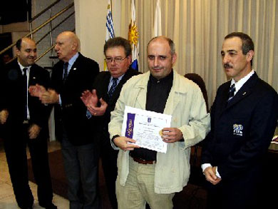 Anibal Roba (Photo courtesy: Richard Acosta - AUF)