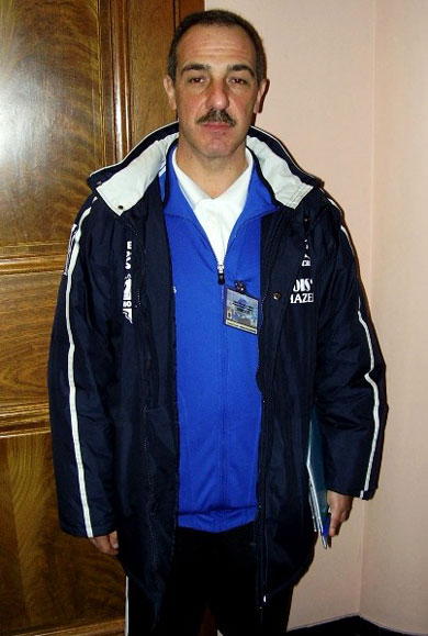 The Pro Scicli*s coach Vicente De Luise (Photo courtesy: Richard Acosta - AUF)