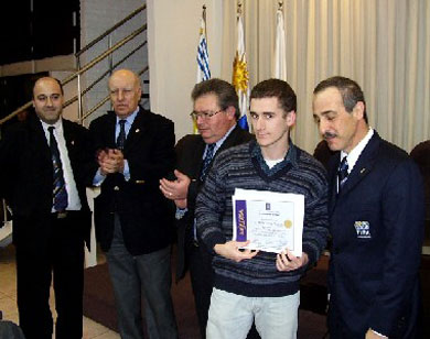 Andres Pizzorno (Photo courtesy: Richard Acosta - AUF)