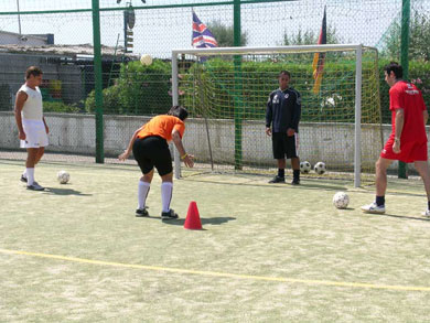 Goalkeepers Futsal Course in Bacoli