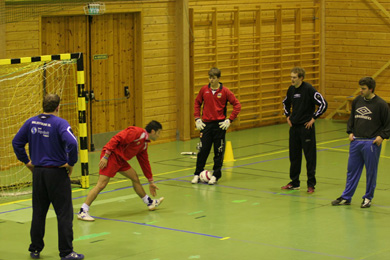 Goalkeepers Futsal Course in Hoyanger