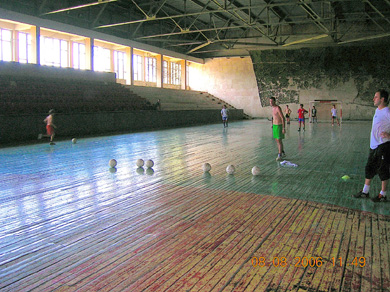 Goalkeepers Futsal Course Georgian Futsal Association in Tbilisi