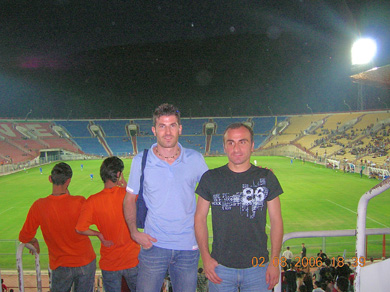 Fabrizio Bombelli and Alex Dzabiradze