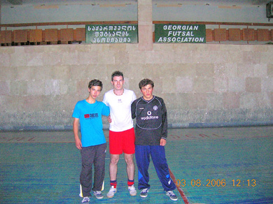 Goalkeepers Futsal Course Georgian Futsal Association in Tbilisi