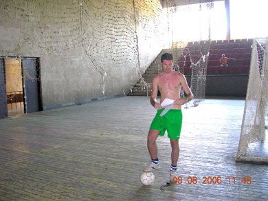 Goalkeepers Futsal Course Georgian Futsal Association in Tbilisi