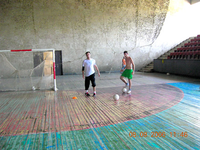 Goalkeepers Futsal Course Georgian Futsal Association in Tbilisi