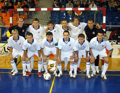 New Czech era with Tomas Neumann (Photo courtesy: Radek Klier - www.czechfutsal.cz)
