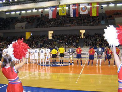 What a show in Brno! (Photo courtesy: Radek Klier - www.czechfutsal.cz)