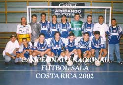 Forza y Luz, Costarican Vice-Champions 2002 ...