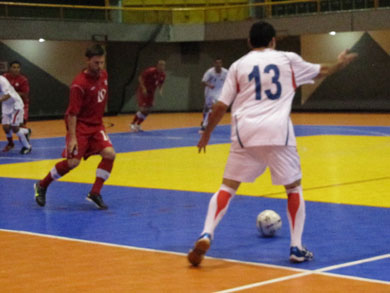 Erick Brenes in action (Photo courtesy: Lifutsal)