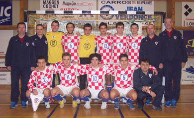 Croatian National team Under 21 (Photo courtesy: URBSFA)