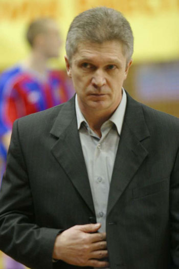 CSKA Moscow coach Alexander Babkin (Photo courtesy: CSKA Moscow)