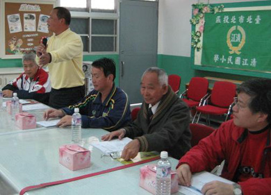 TPFA president Mr.Chang Chao-Lu*s speech (Photo courtesy: TPFA)