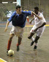 During the match (Photo courtesy: Calixto N. Llanes - www.concacaf.com)