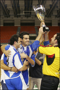 Cypriot Cup Final 2006/2007: Ararat - G.C School 2-3 (Photo courtesy: G.C. School Web Site)