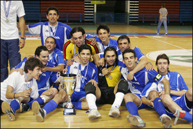 Cypriot Cup Final 2006/2007: Ararat - G.C School 2-3 (Photo courtesy: G.C. School Web Site)