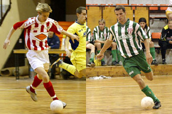 From the left to the right: David Fric and Roman Lechovic will play abroad (Photo courtesy: www.futsalmagazine.cz)