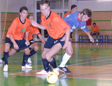 Delta Sumperk vs VSB Megas Ostrava: Slovakian player Vladimir Mudrik in action for VSB Megas Ostrava 