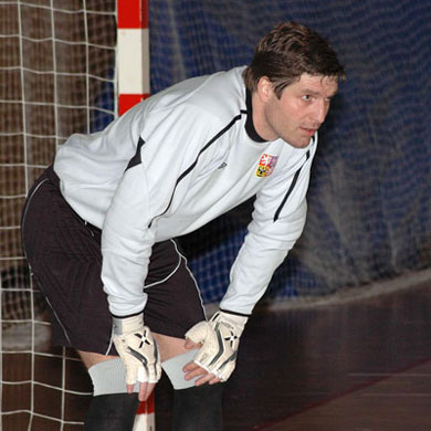 A legendary giant: Jan Klima! (Photo courtesy: Stanislav Musílek - Czech Futsal)