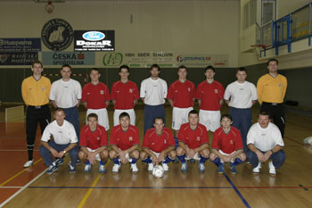 Czech National team (Photo courtesy: Jan Tauber - Futsal Magazine)