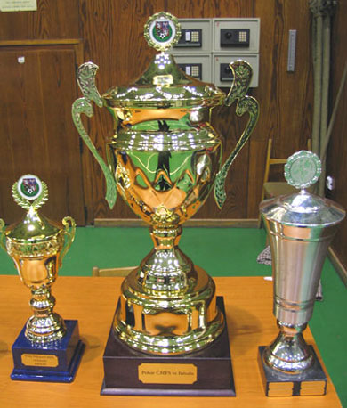 The prizes... (Photo courtesy: Radek Klier - Czech Futsal)